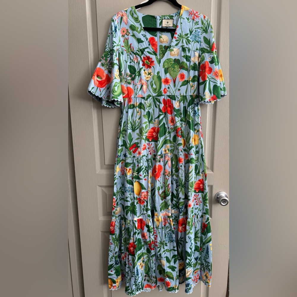 TUCKERNUCK Blue Blooming Botanical Ginger Dress - Picture 7 of 8